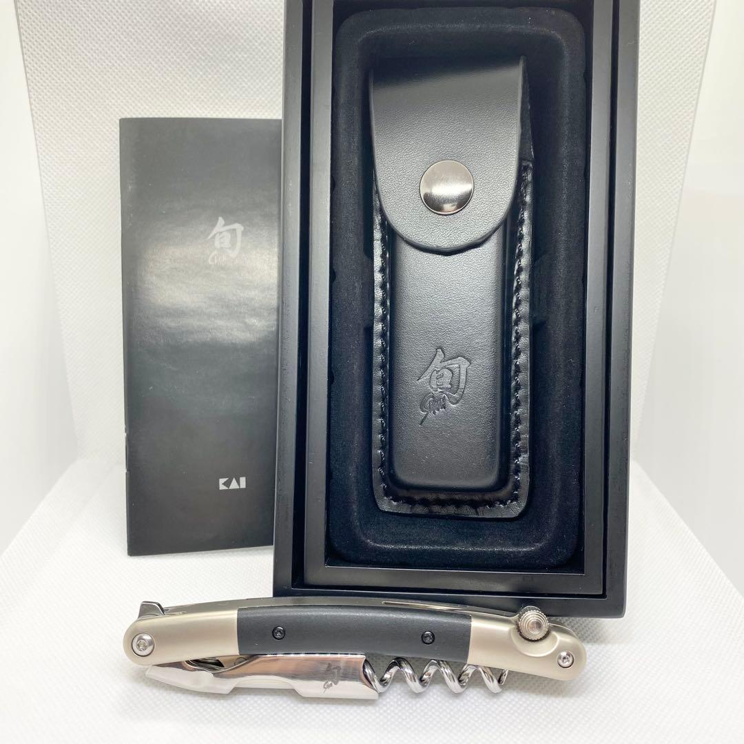 【新品未使用】貝印 旬 ワインオープナー ソムリエナイフ 定価24,200円