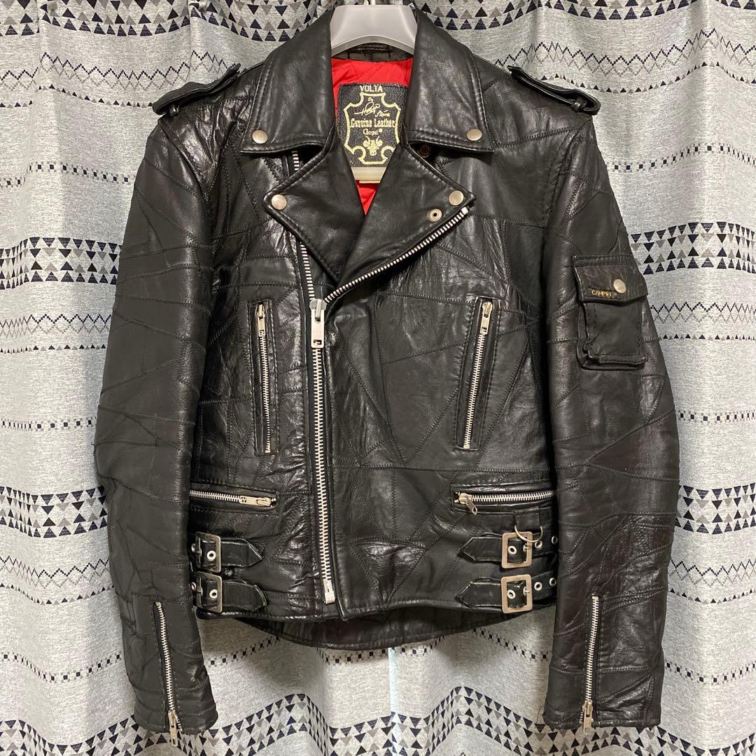 80s Campri VOLTA ツギハギジャン ロンジャンタイプ ライダース - メルカリ