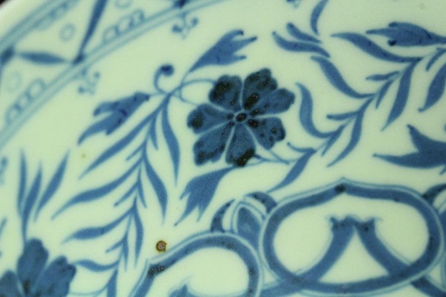 茶道具 唐物 染付茶碗 仕服 時代物(K-LC871) - メルカリ