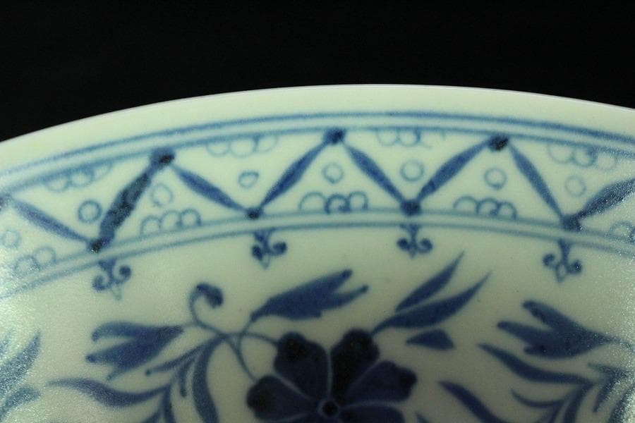 茶道具 唐物 染付茶碗 仕服 時代物(K-LC871) - メルカリ