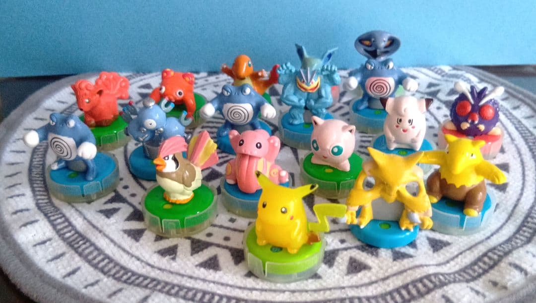 平成レトロ！ 中古美品 ポケモン フィギュア スタンプ まとめ売り