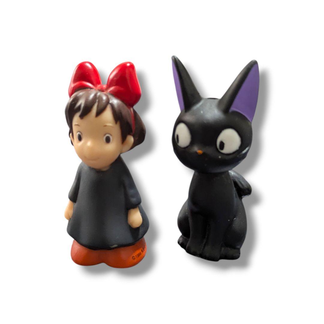 スタジオジブリ 魔女の宅急便 指人形 キキ ジジ レトロ - メルカリ