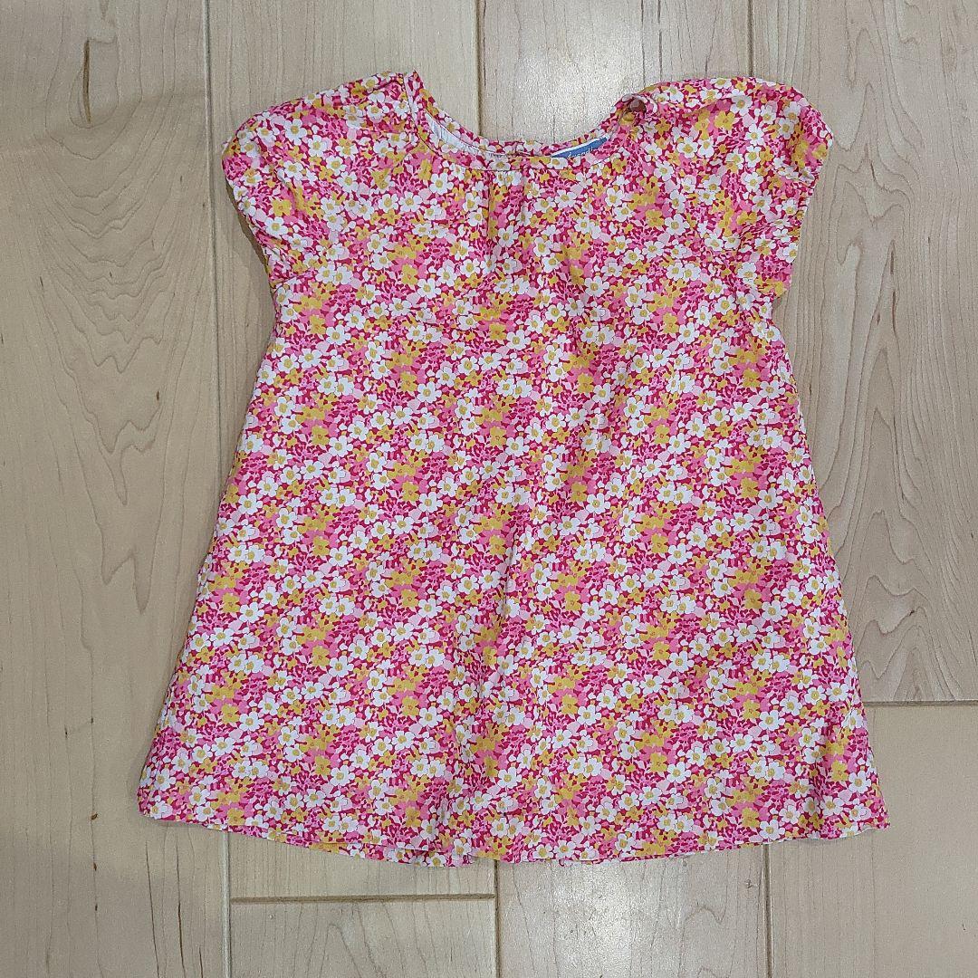 美品jacadi リバティ花柄ワンピース 18M - メルカリ