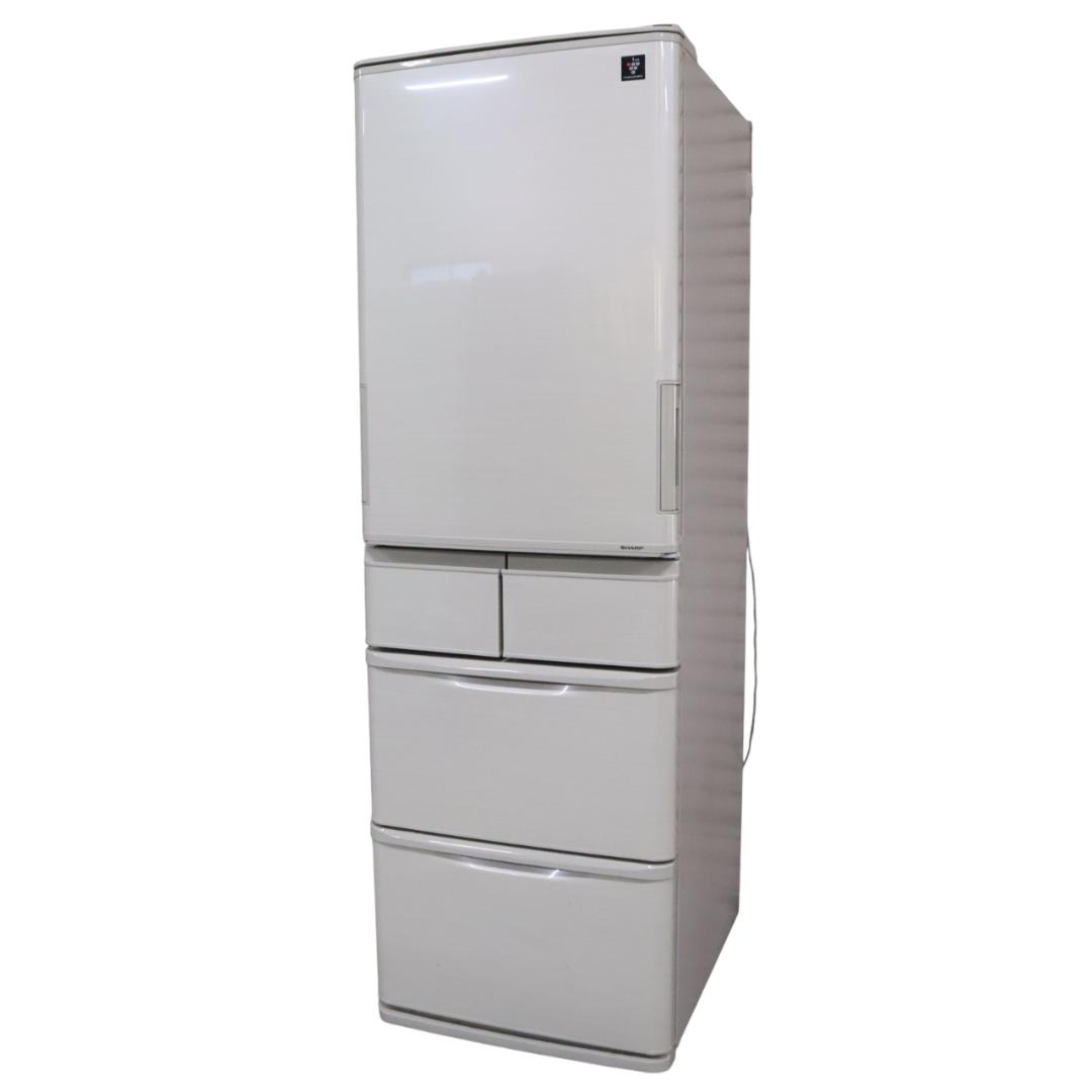 SHARP SJ-W411E-N 冷蔵庫 421L ホワイト B144