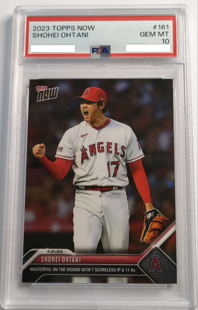 PSA10 topps now 2023 #161 ohtani 大谷翔平 - メルカリ