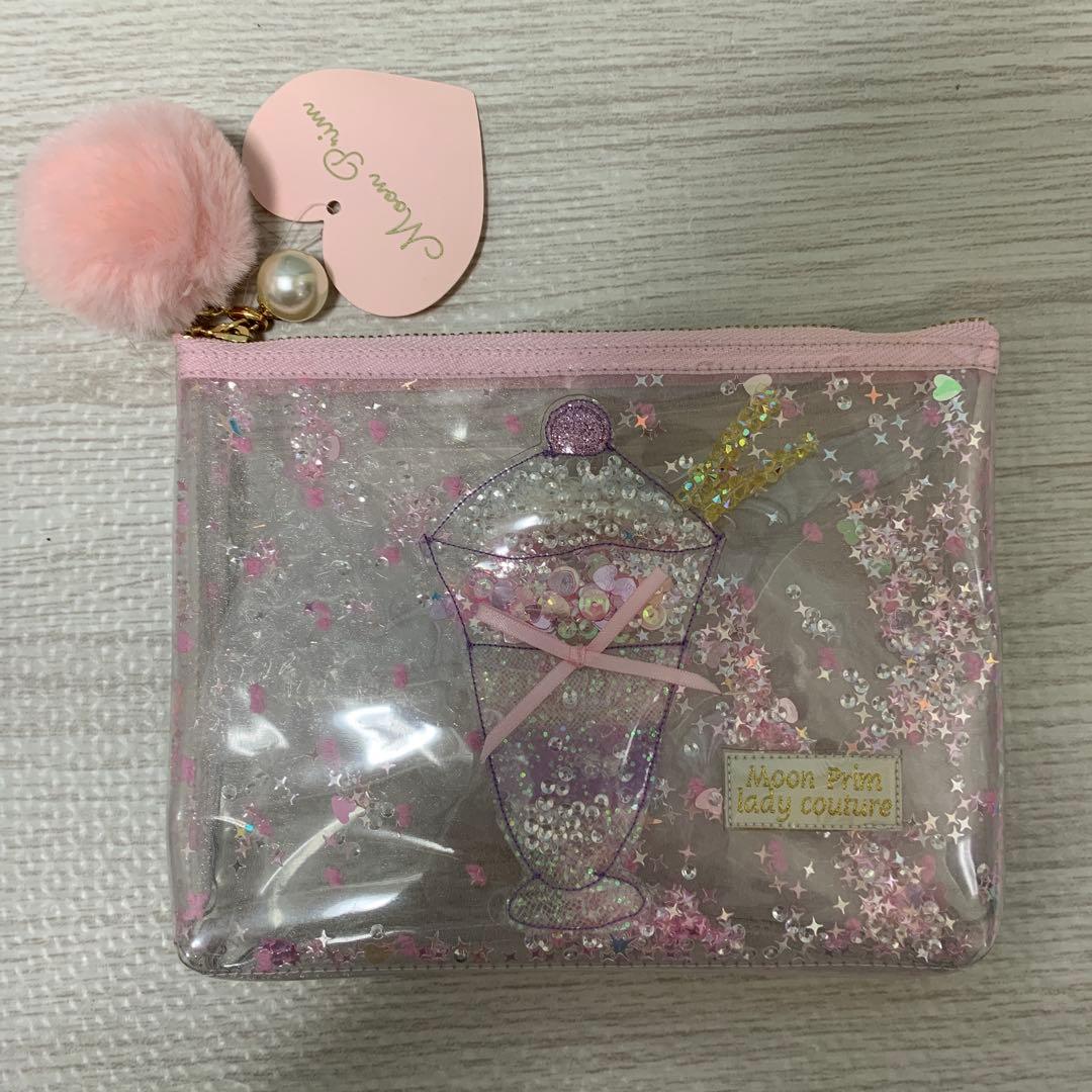Moon Prim パフェ　ポーチ　PVC スイーツ　アイスクリーム　ソーダ レトロでかわいい！クリームソーダポーチ | IP4 Inc. アイピーフォー