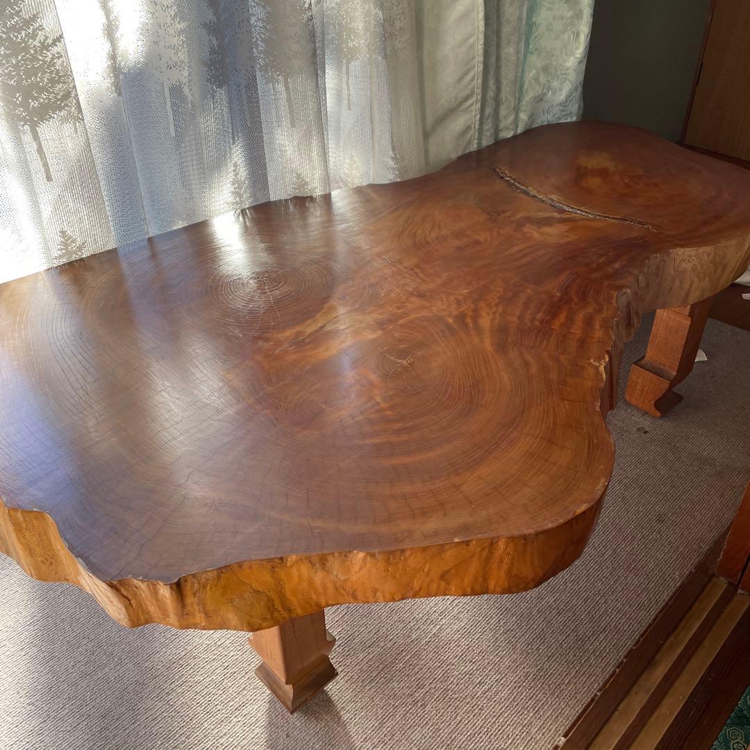 一枚板　変木　無垢　けやき　値下げしました、。