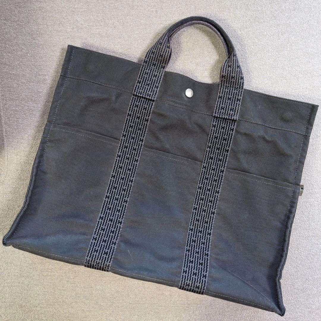 HERMES エールラインMM トートバッグ