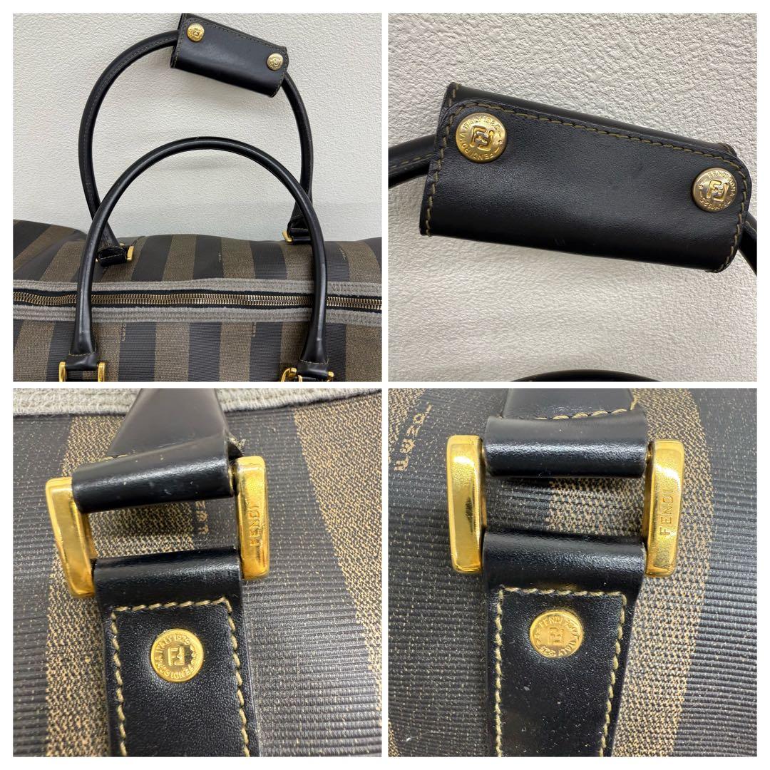 ナオト様専用 フェンディ ペカン 2WAY ボストンバッグ 大容量 ブラウン