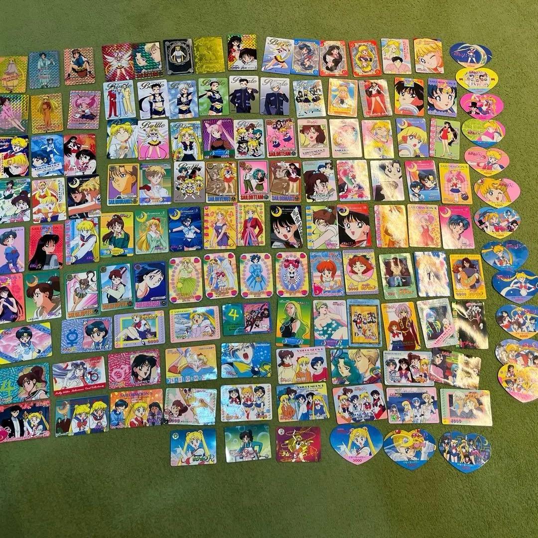 ゆ*う様 セーラームーン トレーディングカードセット 約100枚以上