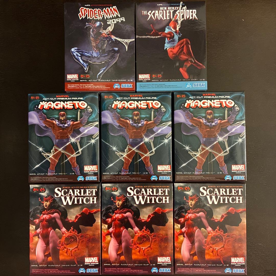 MARVEL ACT/CUT プレミアム フィギュア セット