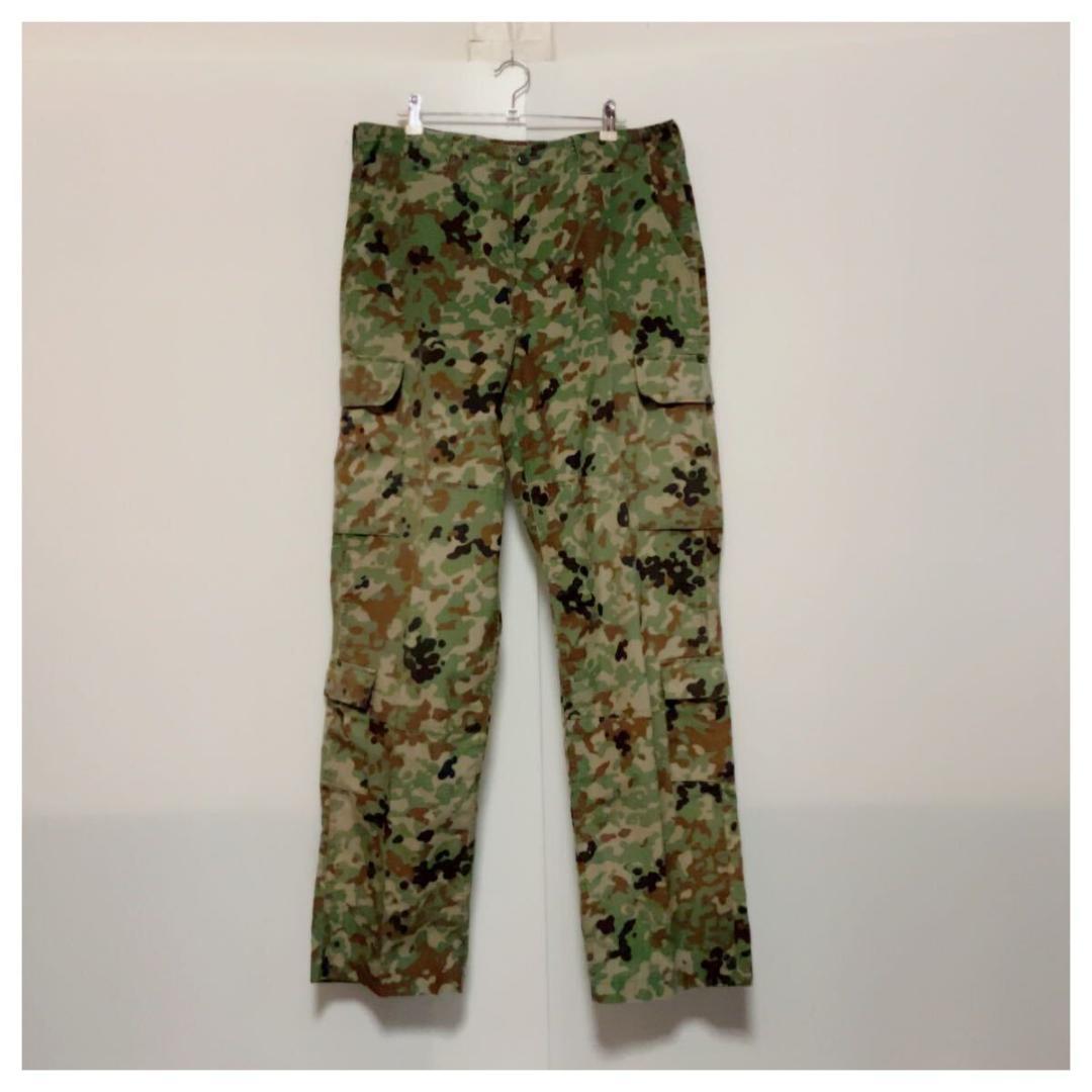 良品 迷彩ズボン カーゴパンツ サイズ 2A 緑 黒 茶 ベージュ