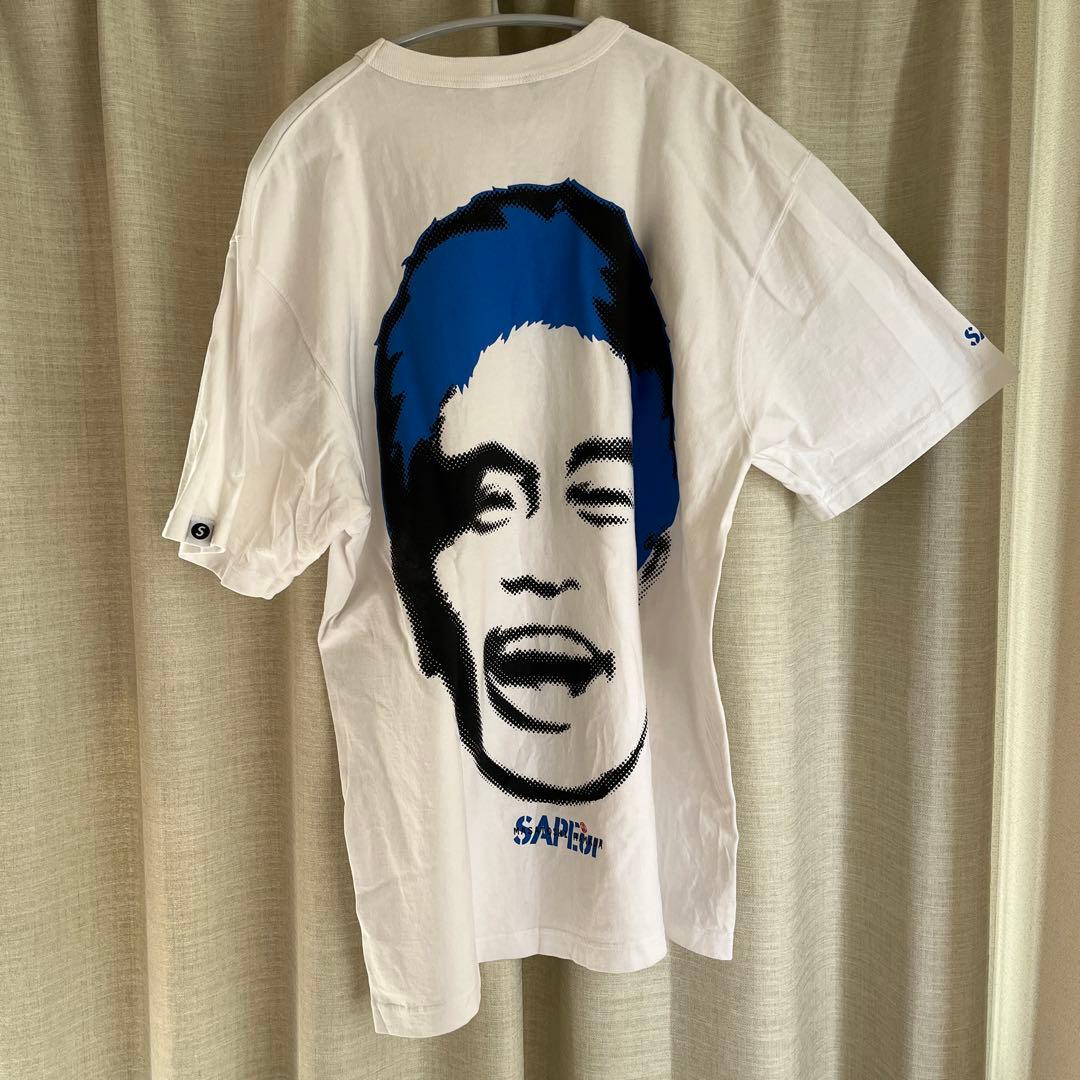 浜田雅功 SAPEur Tシャツ ホワイト メンズ - メルカリ