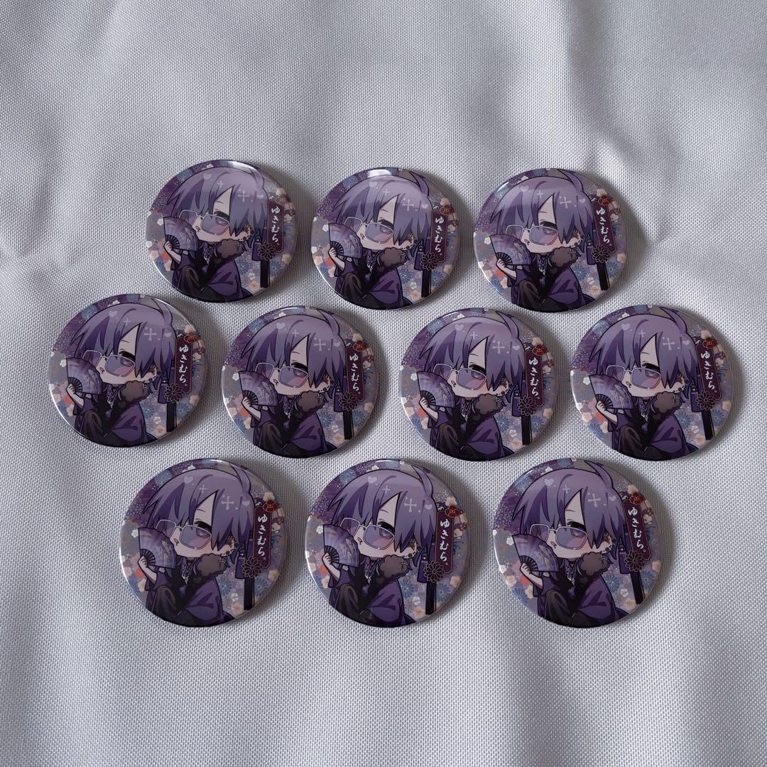 ゆきむら。 お正月 缶バッジ デフォ 10個セット - メルカリ