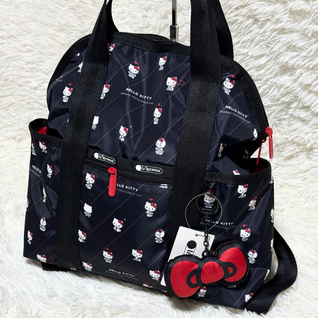 【✨新品同様✨】ハローキティ レスポートサック リュックサック