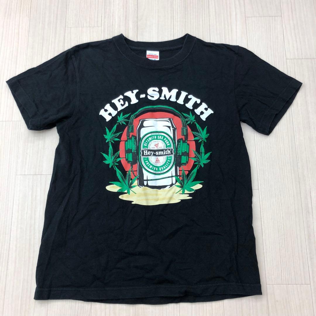 HEY-SMITH ヘイスミス Tシャツ S ブラック ハイネケン モチーフ - メルカリ