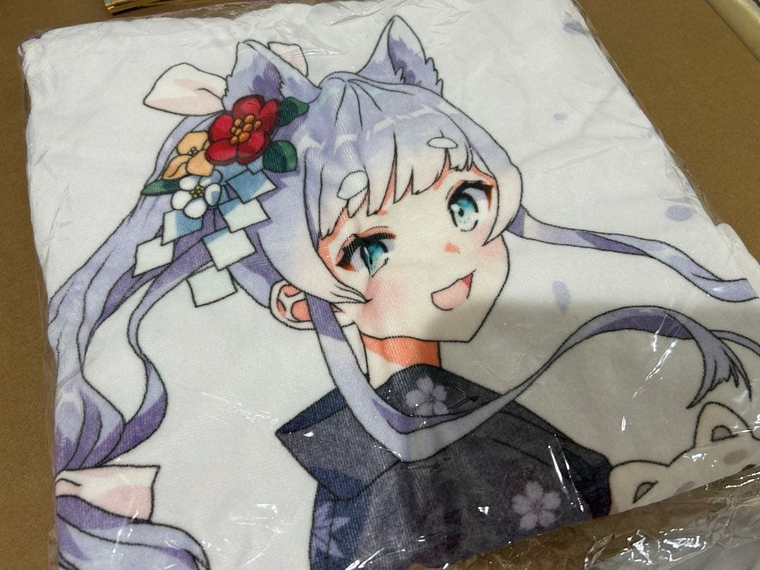 温泉むすめ　龍神晴　バスタオル　コラボプラン宿泊者限定特典