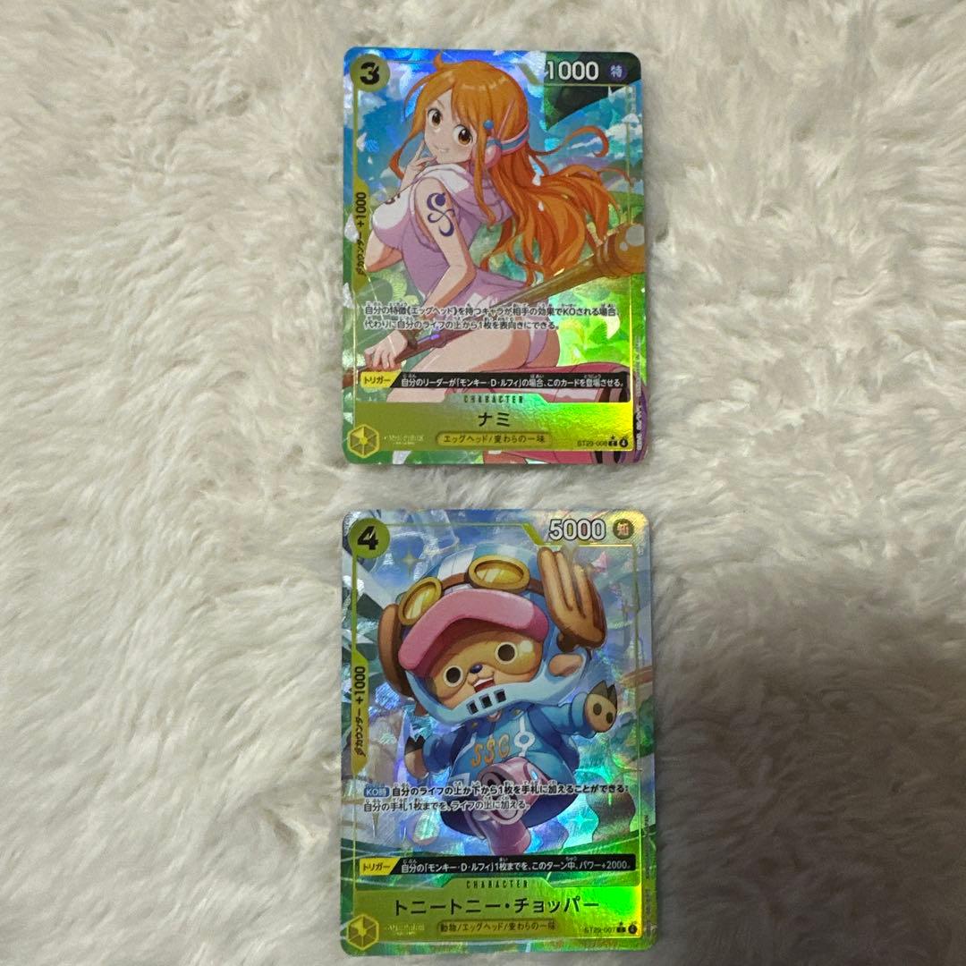 ONE PIECE カードゲーム ナミ チョッパー - メルカリ