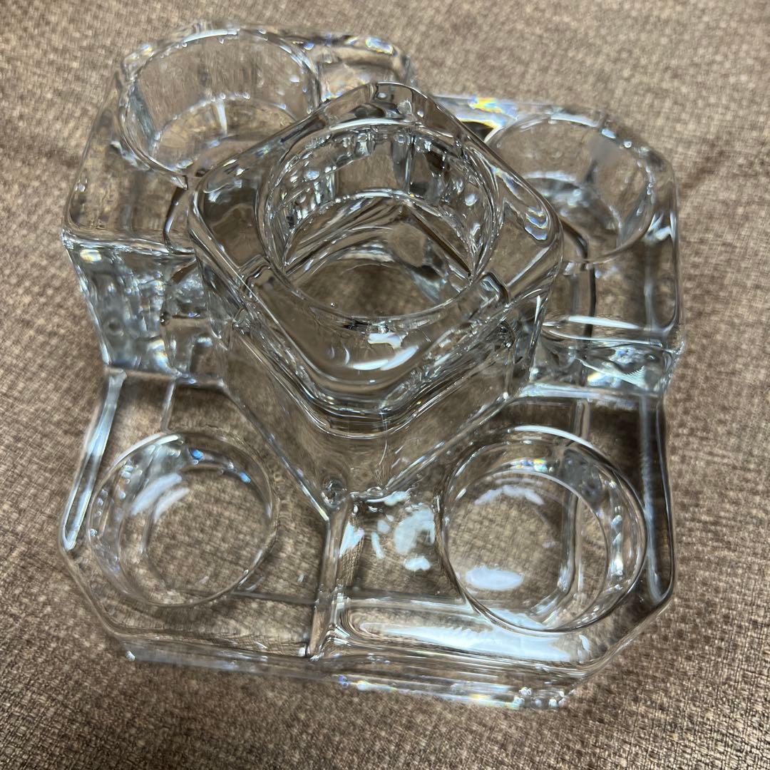 キャンドルホルダー　ガラス