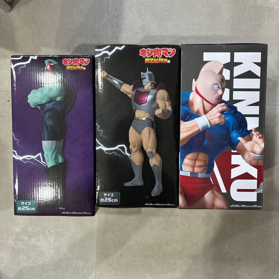 キン肉マン 完璧超人始祖編 フィギュア3セット - メルカリ