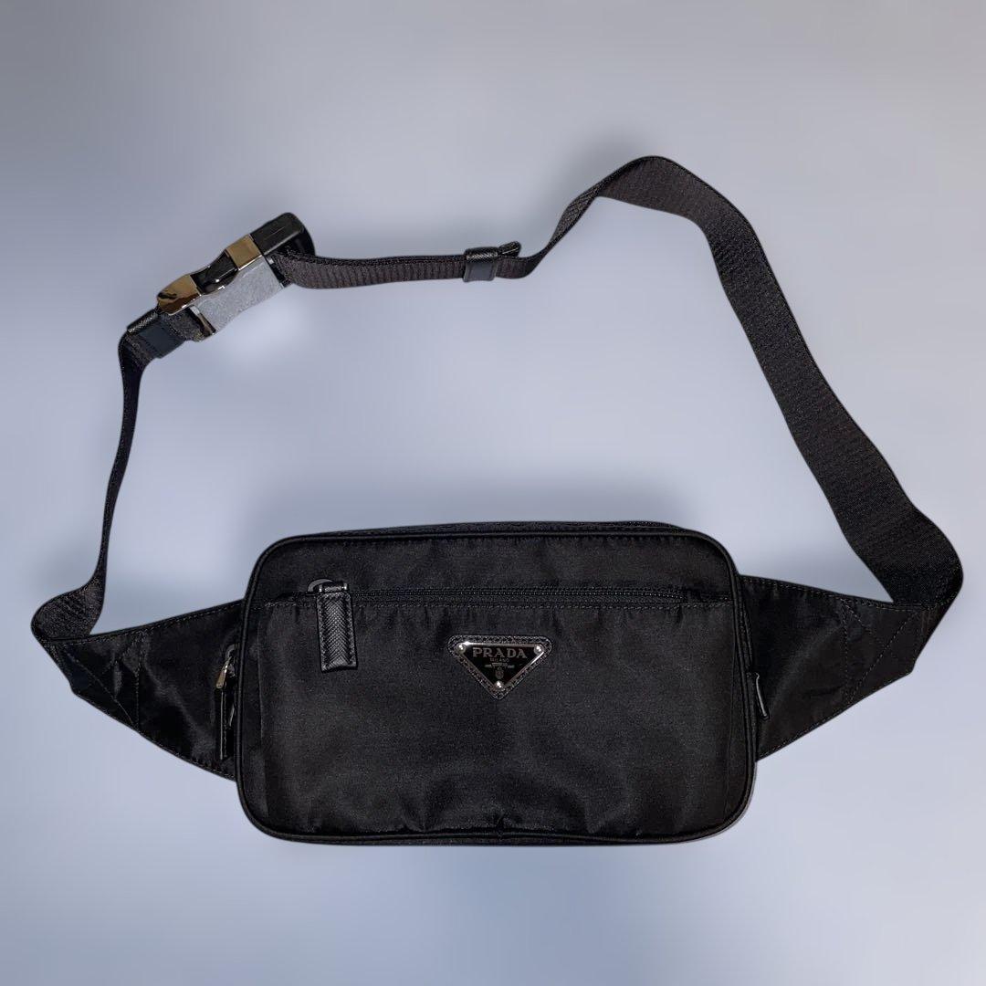 【美品】PRADA 2VL977 PRADA（プラダ） ボディバッグ 2VL977 WTO 2DOP メンズ Re-Nylon