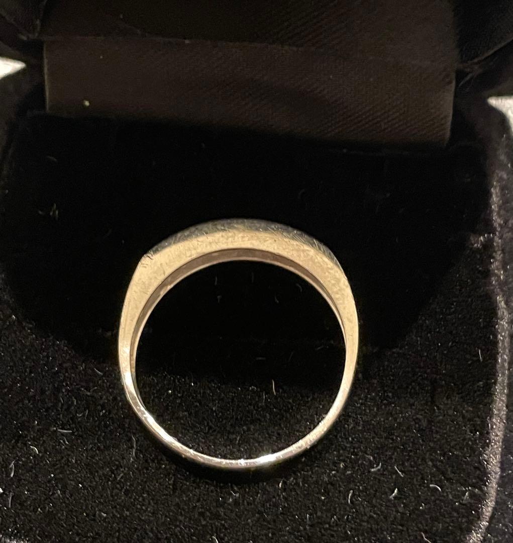 Pt900 プラチナ リング　ダイヤモンド0.3ct 12号　3.2g