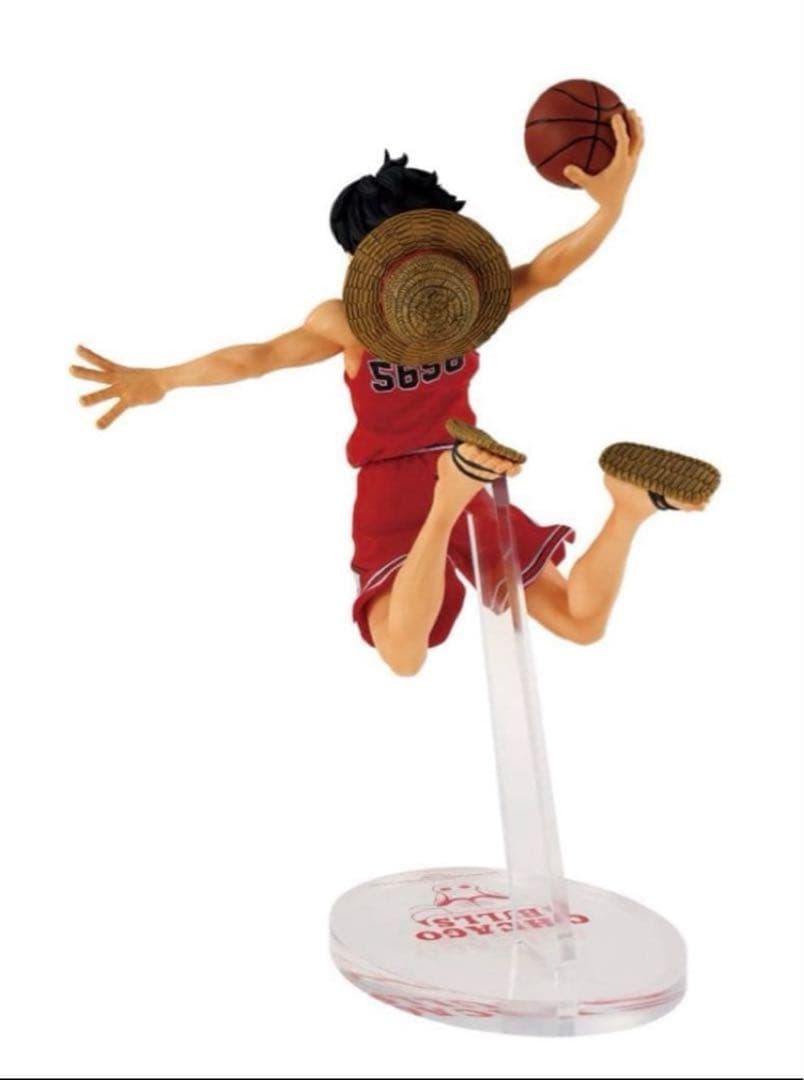シカゴ ブルズ】ワンピースベースショップ ルフィ NBA フィギュア