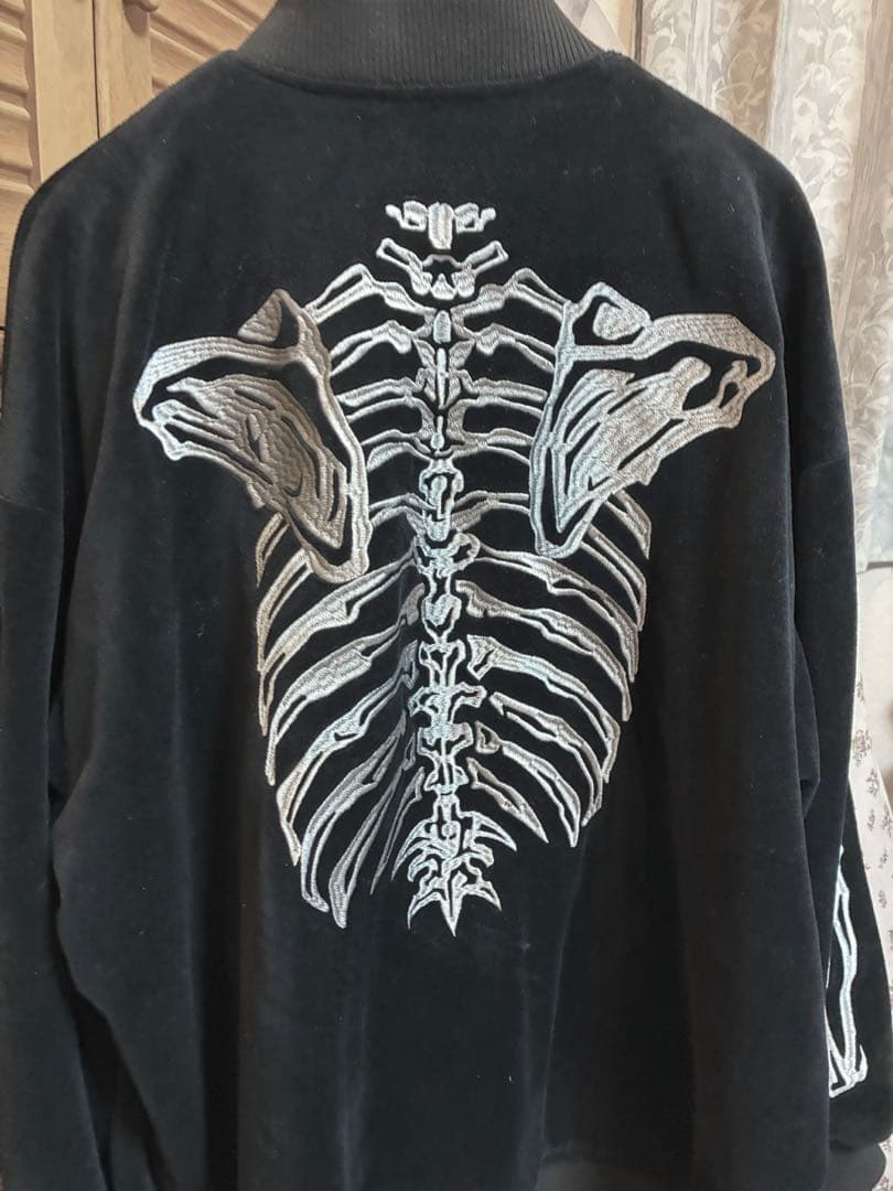 美品 Gamchu『Ascah/アスカ』Velour sukajan ブラック