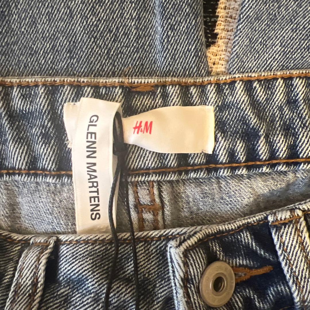 Glenn Martens × H&M サイドスリットワイドデニム 36 - メルカリ