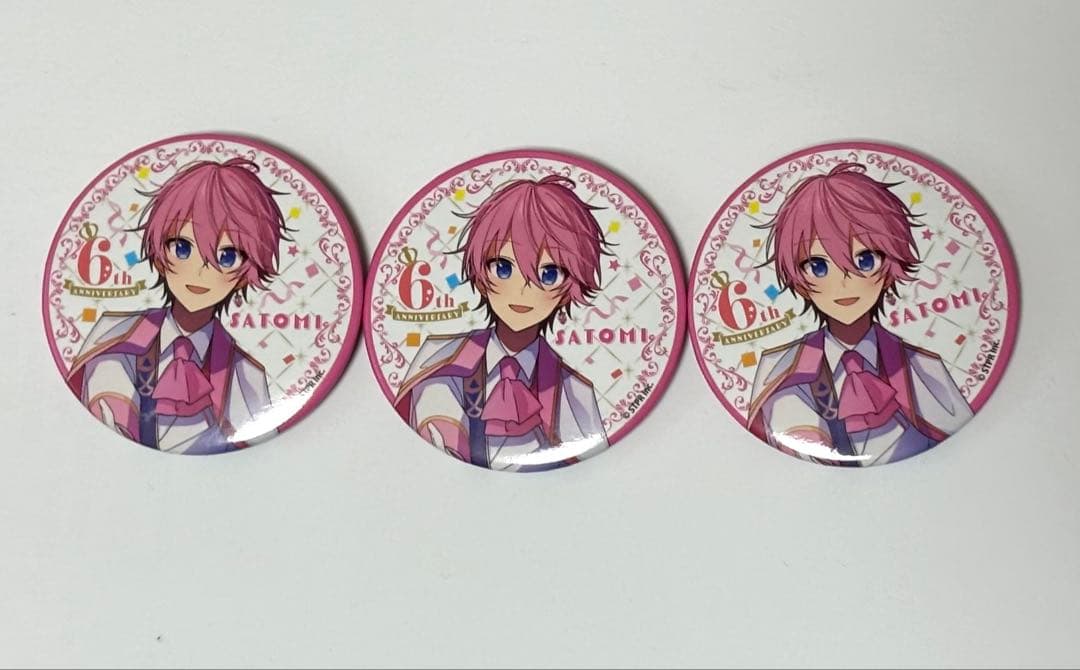 さとみくん缶バッジ6周年 - メルカリ