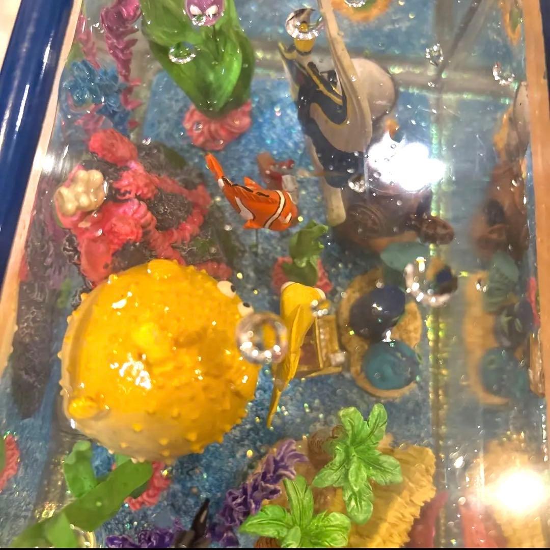 激レア】ファインディングニモ アクアリウム水槽型オルゴール