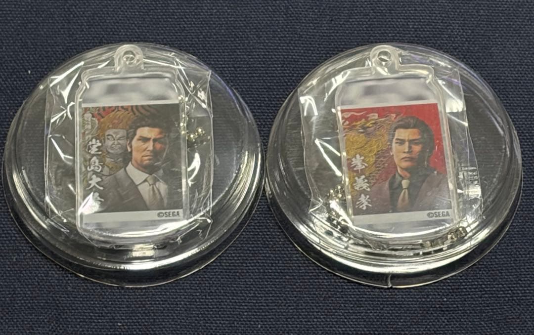 龍が如く極3 サントリーコラボ缶 堂島大吾 峯義孝　アクリルキーホルダー　当たり