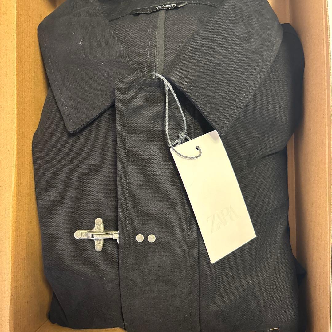 ZARA リラックスフィットトグルボタンジャケット ファイヤーマン