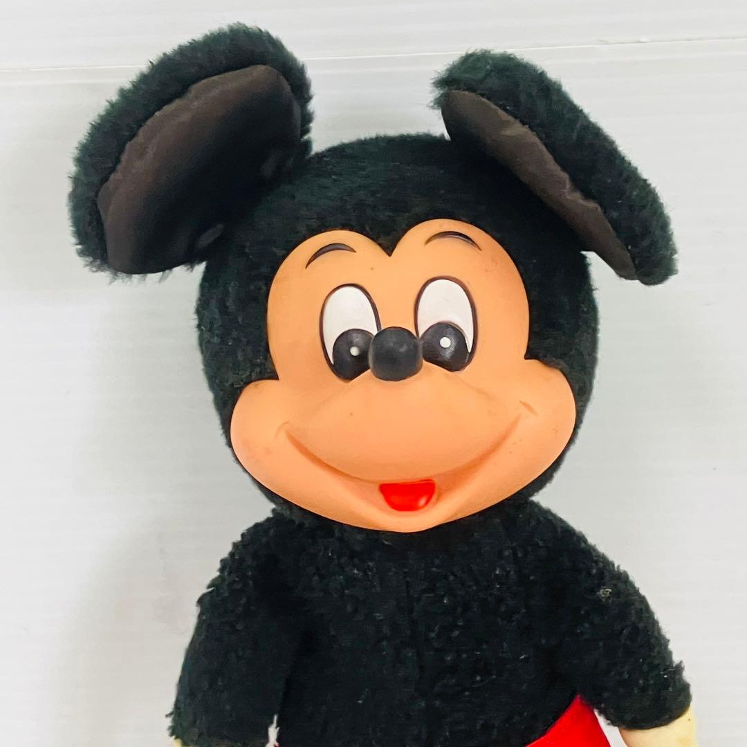 ヤングエポック ディズニー ミッキー ぬいぐるみ ソフビフィギュア