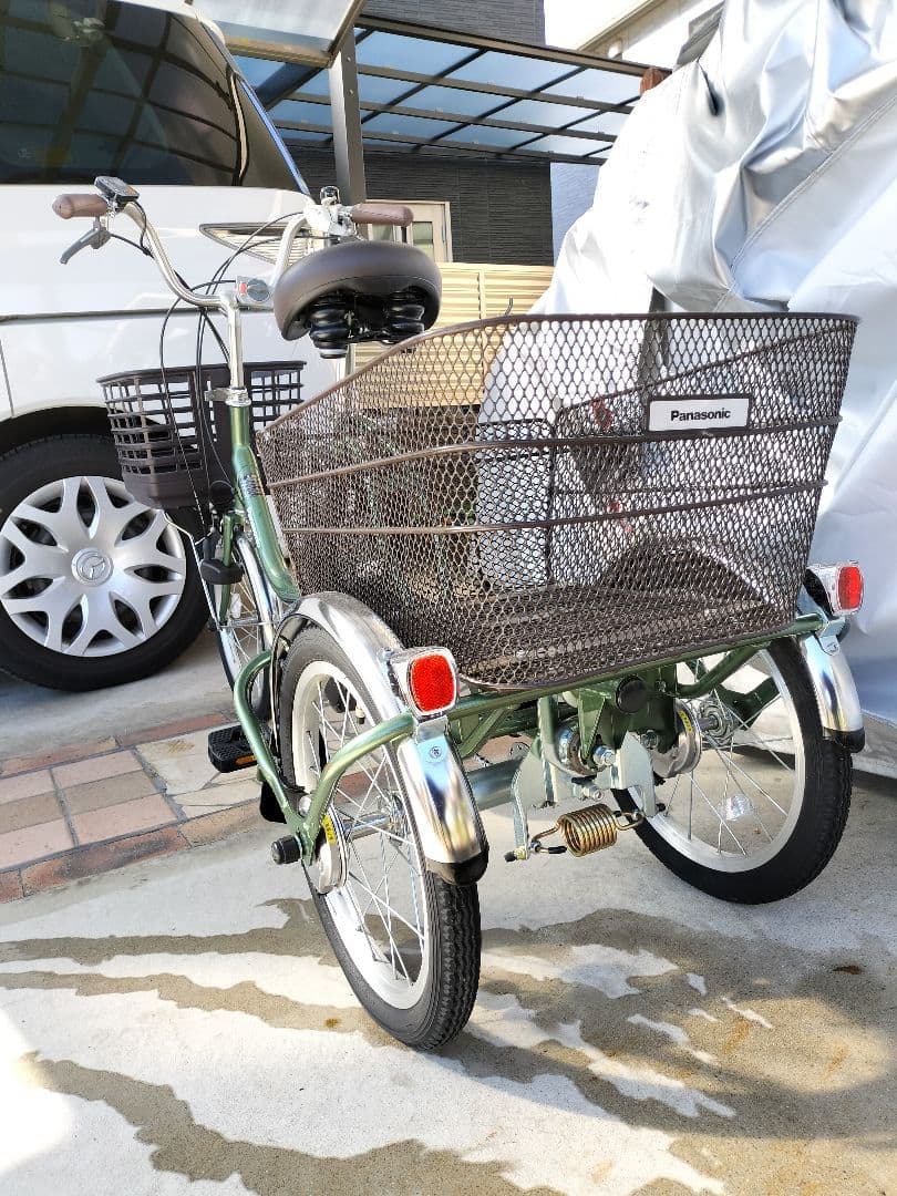 引き取り希望】Panasonic 電動アシスト三輪自転車 ビビライフ - メルカリ