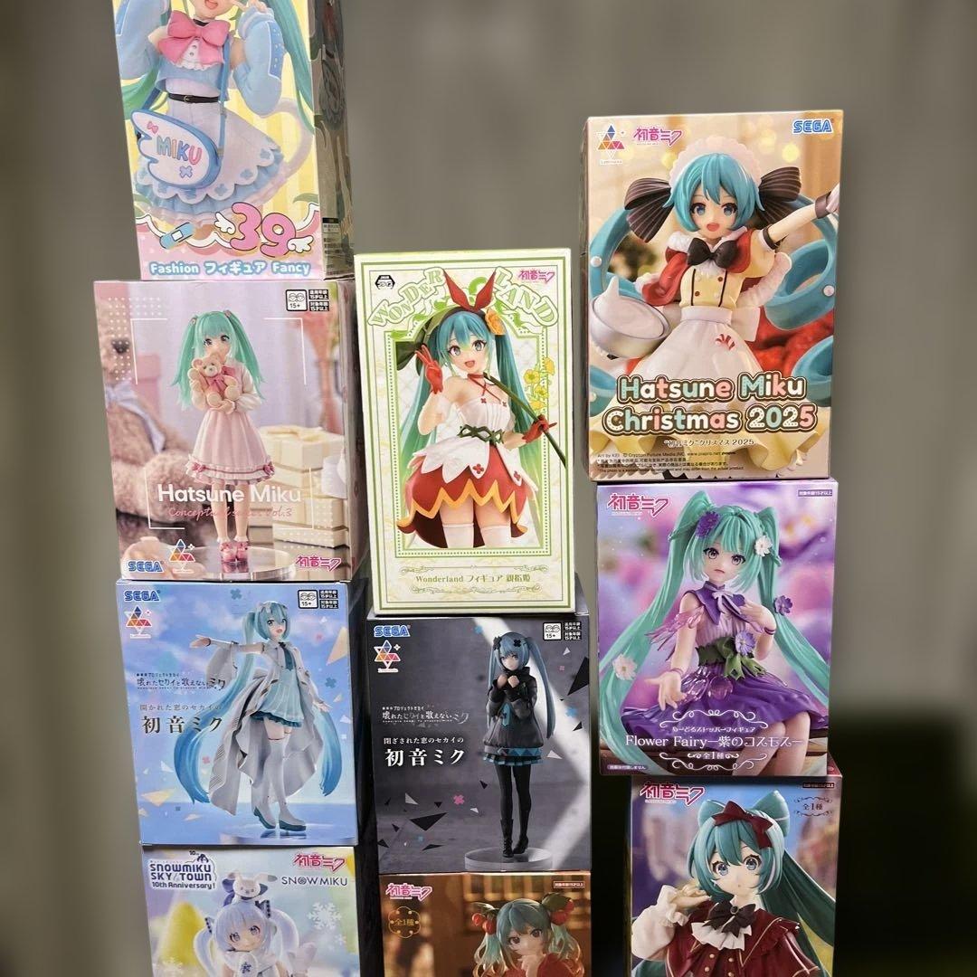 2025後半 美少女 初音ミク プライズフィギュア 大人気 まとめ売り