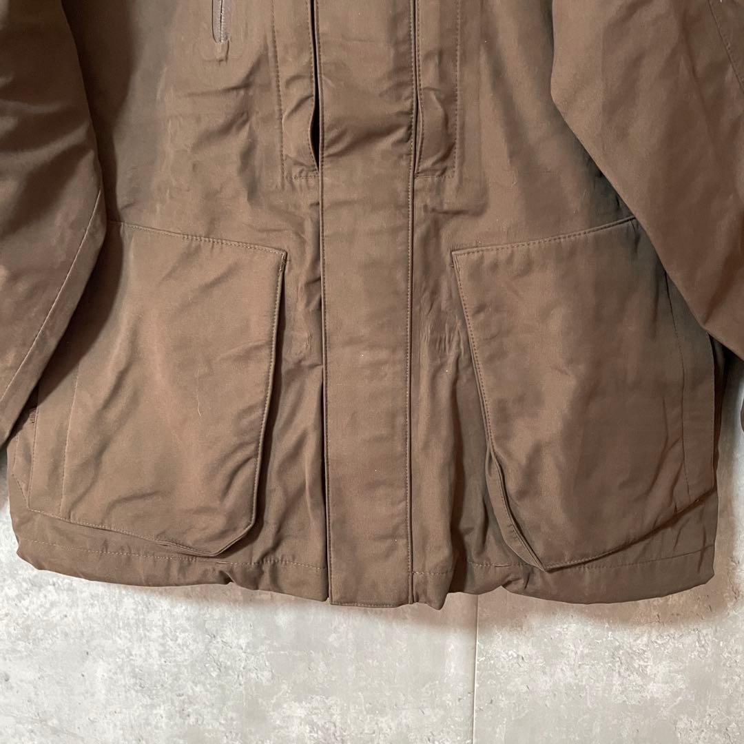 Burtonバートンスキーウェアスノーボードジャケットパーカーフード茶色