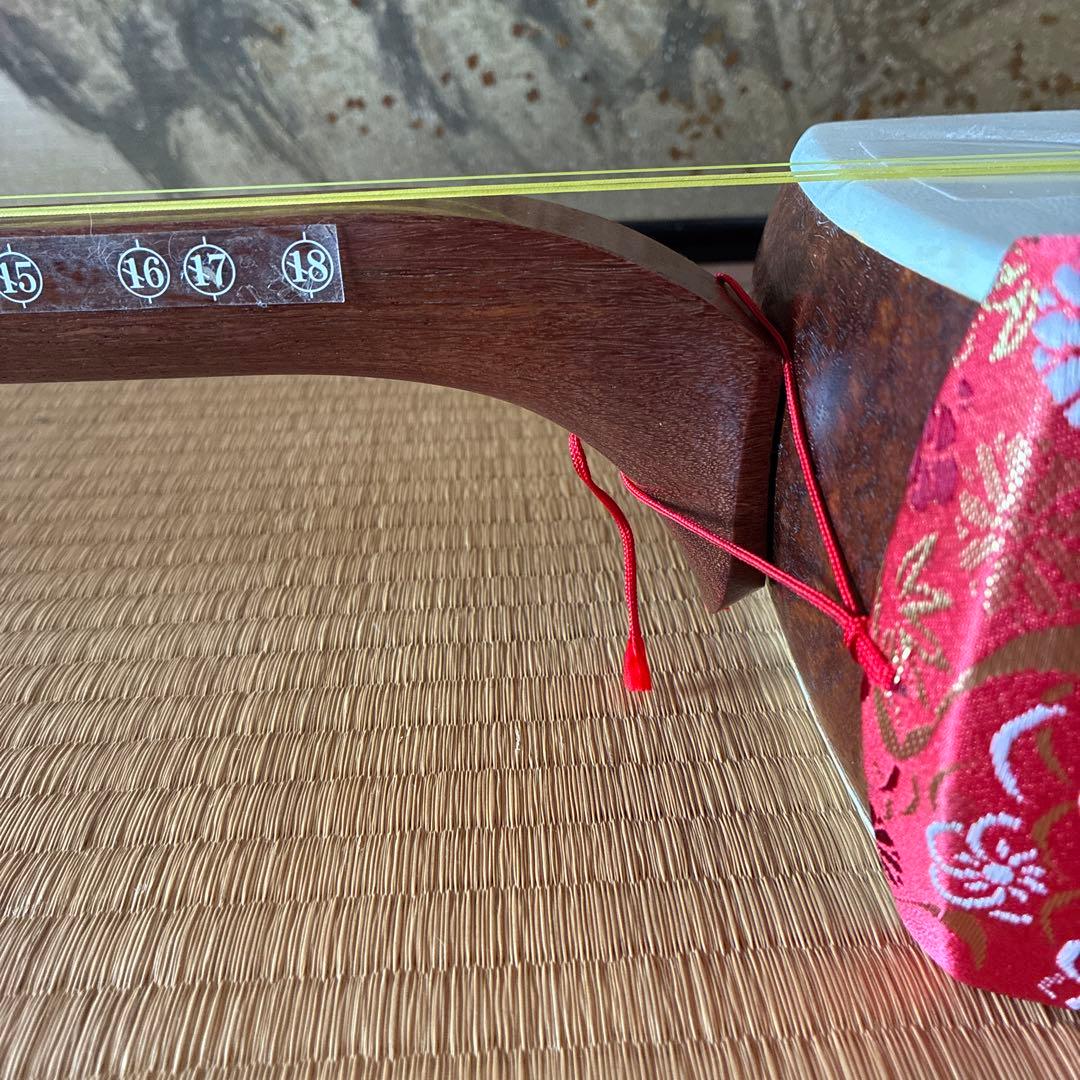 長唄三味線 花梨 三味線 細棹 阿波おどり - メルカリ