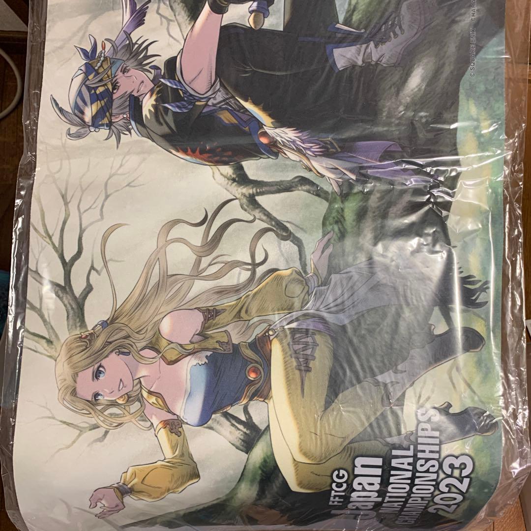 非売品】FFTCG FF6 セリス ロック プレイマット - メルカリ