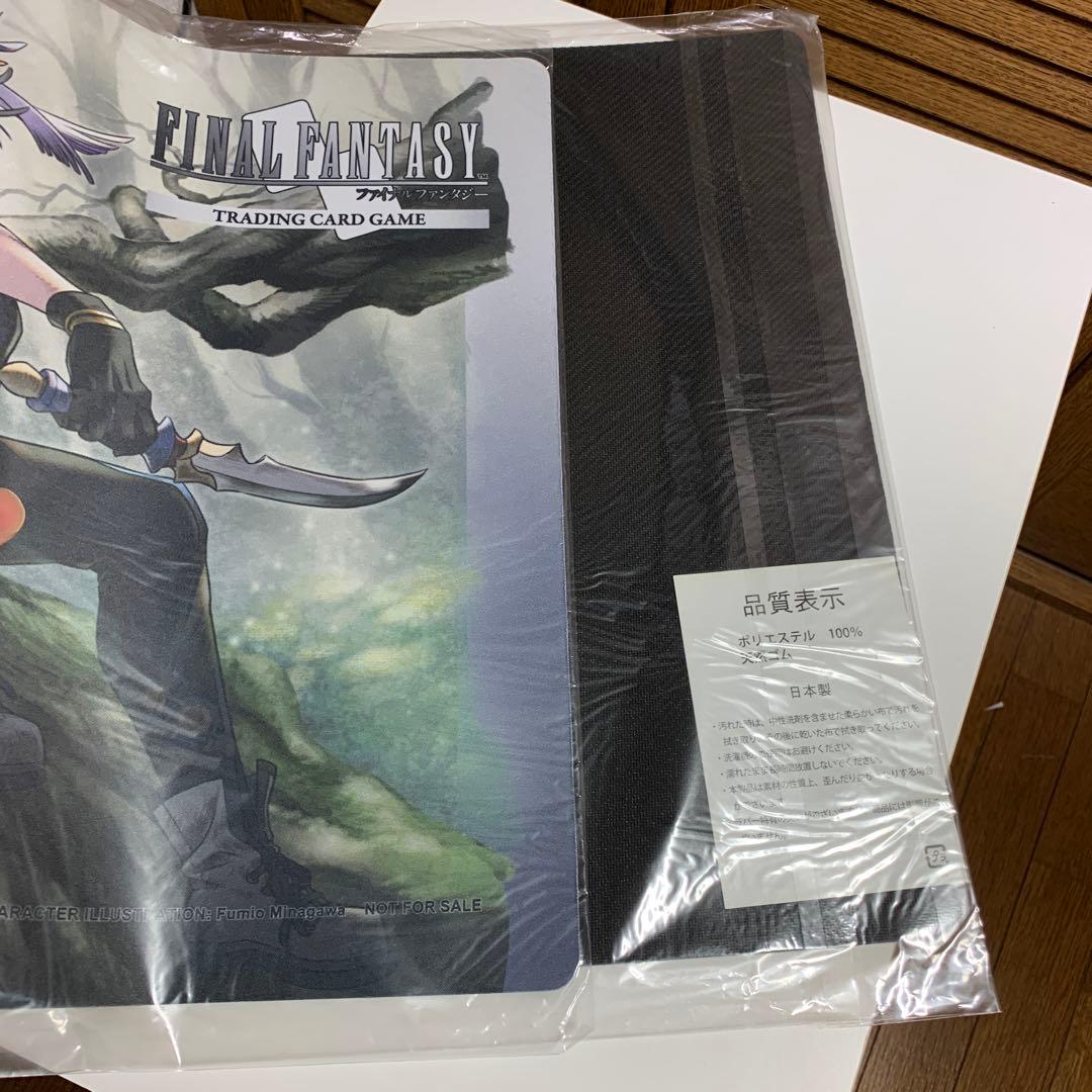 非売品】FFTCG FF6 セリス ロック プレイマット - メルカリ