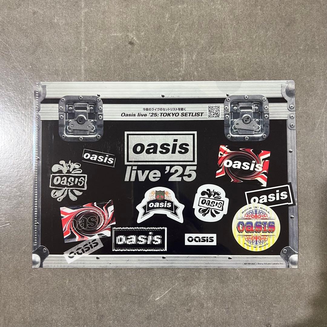 oasis メモリアルチケット＆クリファイル 会場特典 限定 CD特典 - メルカリ