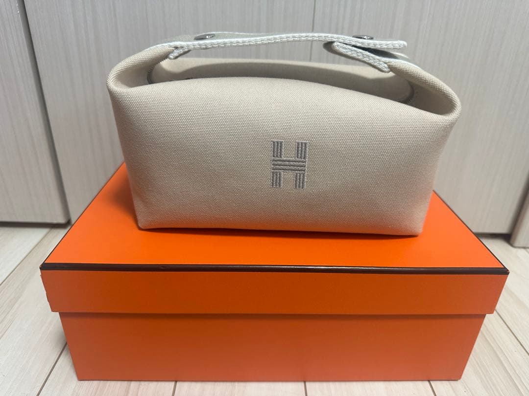 【新品未使用】HERMES ブリッドアブラックPM ナチュラル