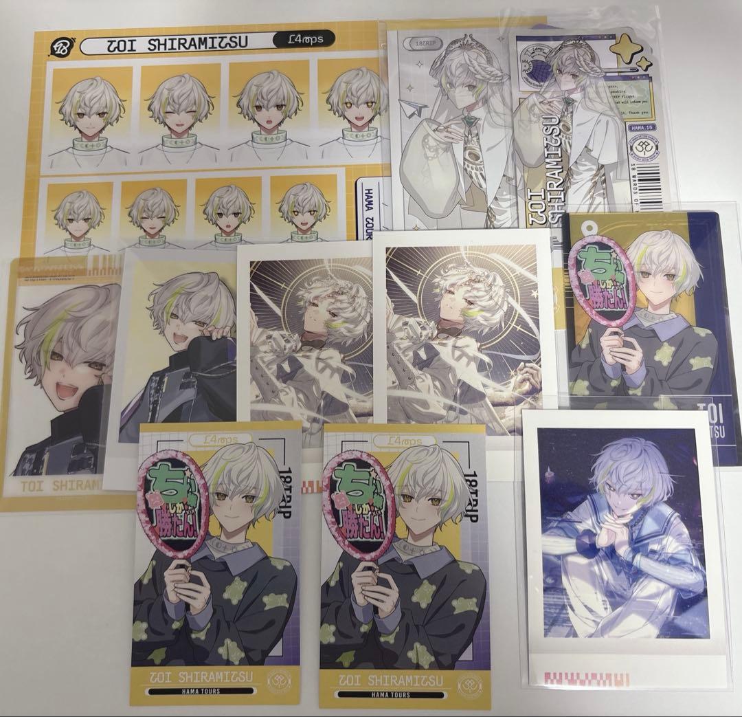 18TRIP 白光糖衣 ぱしゃこれ 缶バッジ おもてなしライブ グッズまとめ