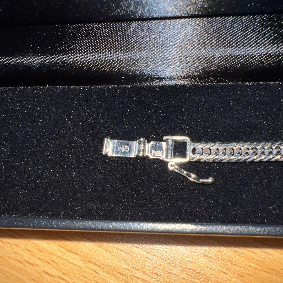 喜平 プラチナ12面トリプル PT850 ブレスレット11g moko様専用 - メルカリ