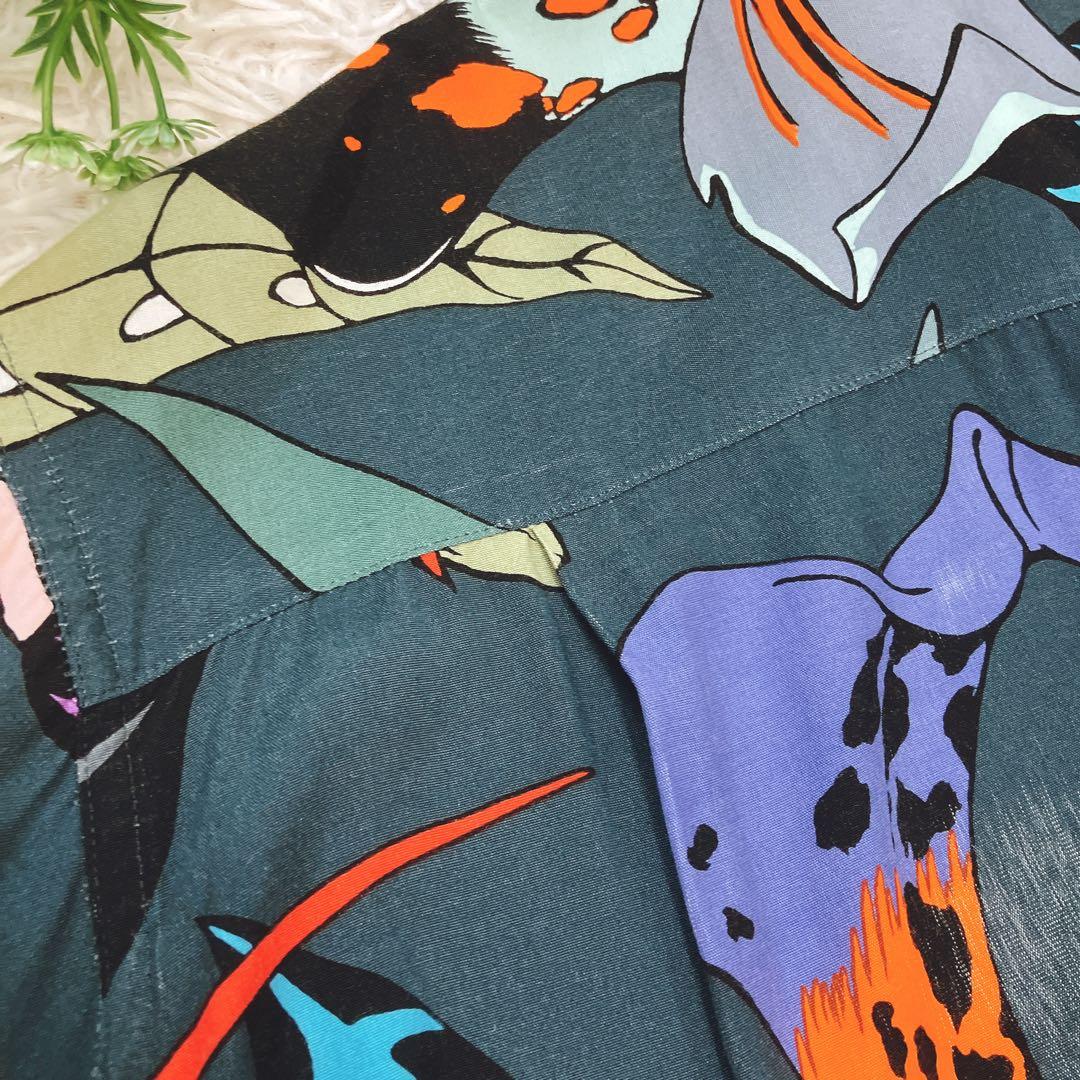 WACKO MARIA 開襟シャツ 21ss 天国東京百花図 ワコマリア アロハ