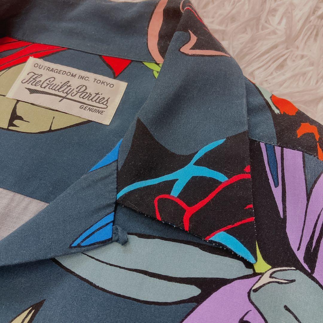 WACKO MARIA 開襟シャツ 21ss 天国東京百花図 ワコマリア アロハ