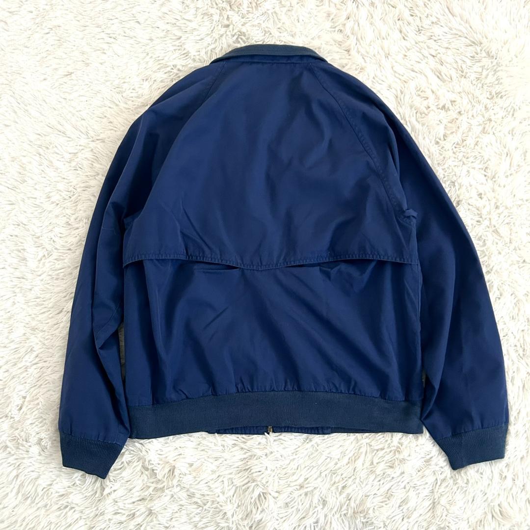 エディーバウアー ジャケット ハリントンジャケット ネイビー チェック
