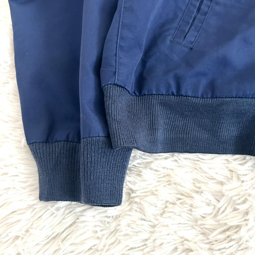 エディーバウアー ジャケット ハリントンジャケット ネイビー チェック