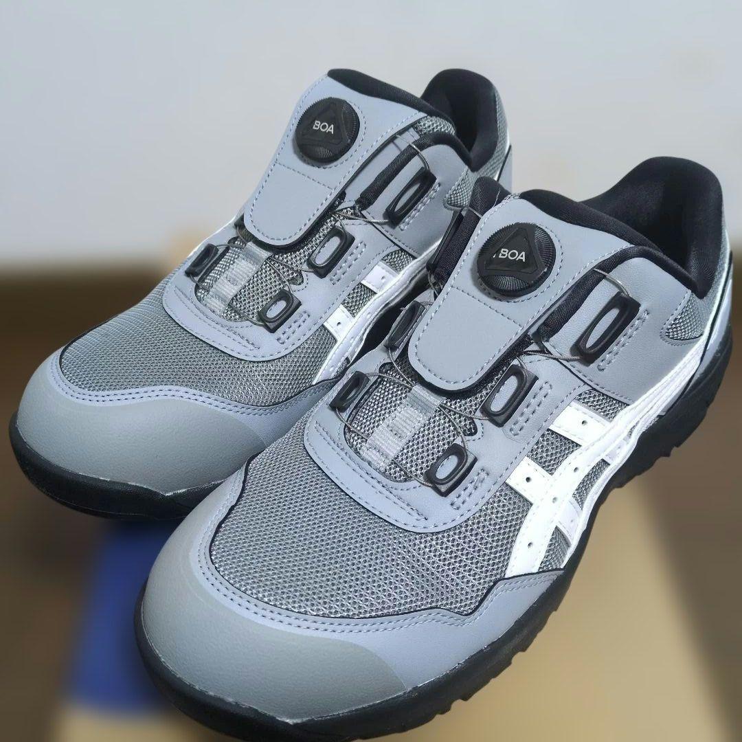 訳あり　asics WINJOB CP209 BOA安全靴 27.0グレー