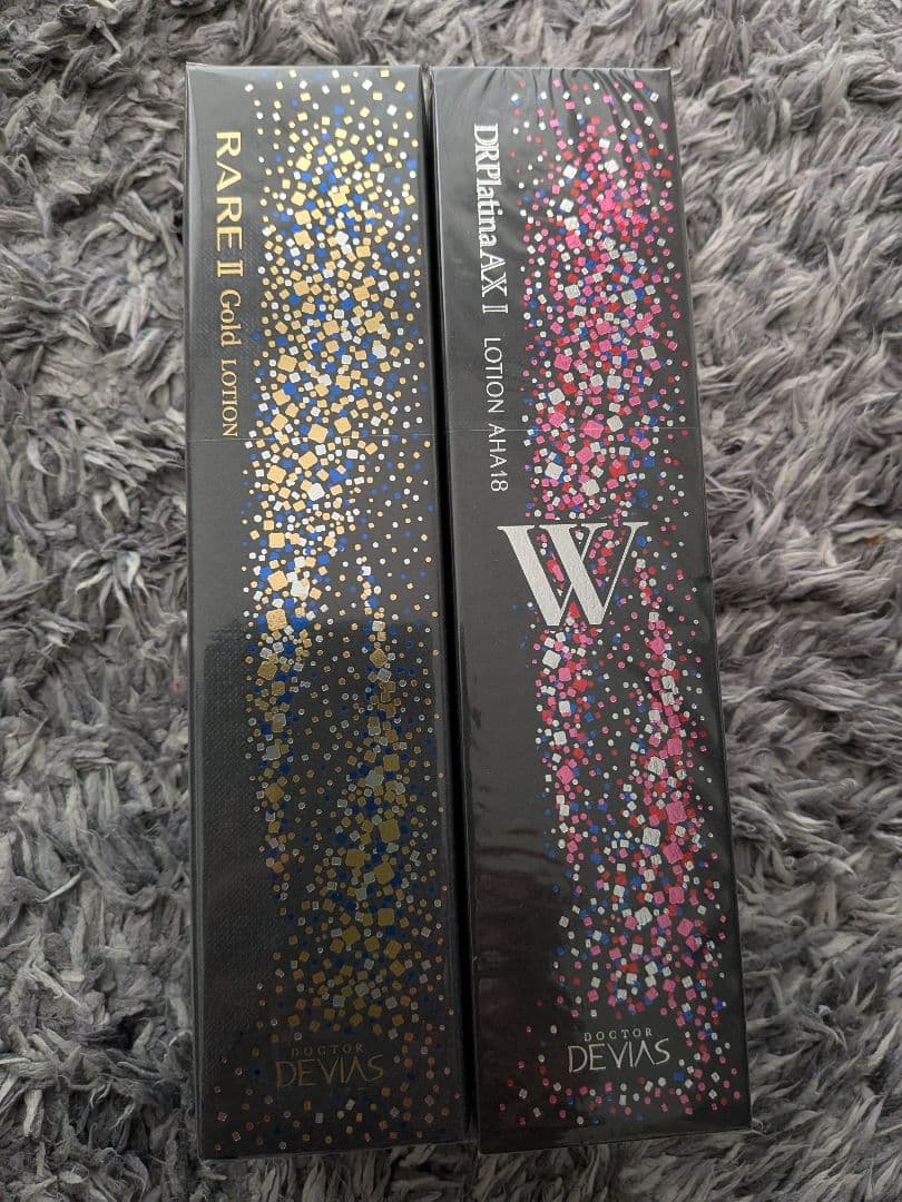 ＤＲデヴィアスプラチナレアゴールド化粧水他２本セット